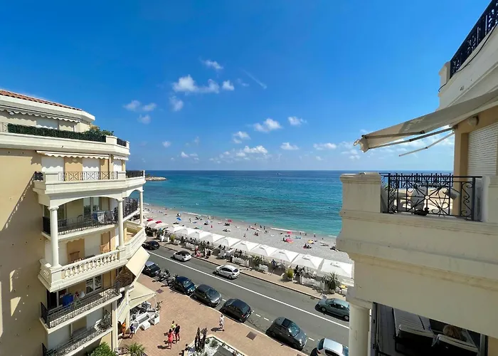 Lägenhet 'le Victoria Beach' Vue Plein Centre, Spacieux